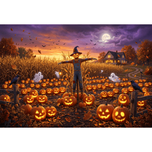 CAPA FUNDO FOTOGRÁFICO HORIZONTAL HALLOWEEN | TECIDO PREMIUM | VÁRIOS MODELOS - 1.50X2.20CM