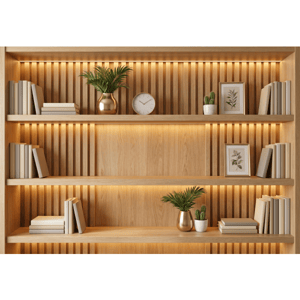 CAPA FUNDO FOTOGRÁFICO HORIZONTAL BIBLIOTECA NEUTRA | TECIDO PREMIUM  | VÁRIOS MODELOS - 2.20X1.50M
