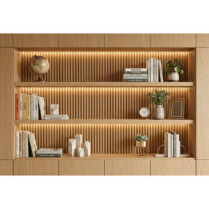 CAPA FUNDO FOTOGRÁFICO HORIZONTAL BIBLIOTECA NEUTRA | TECIDO PREMIUM  | VÁRIOS MODELOS - 2.20X1.50M