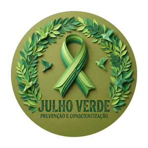 CAPA PAINEL REDONDO JULHO VERDE | TECIDO PREMIUM  | VÁRIOS MODELOS - 1.50X1.50M E 50X50CM