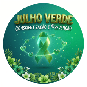 CAPA PAINEL REDONDO JULHO VERDE | TECIDO PREMIUM  | VÁRIOS MODELOS - 1.50X1.50M E 50X50CM