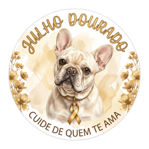 CAPA PAINEL REDONDO JULHO DOURADO | TECIDO PREMIUM  | VÁRIOS MODELOS - 1.50X1.50M E 50X50CM