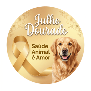 CAPA PAINEL REDONDO JULHO DOURADO | TECIDO PREMIUM  | VÁRIOS MODELOS - 1.50X1.50M E 50X50CM