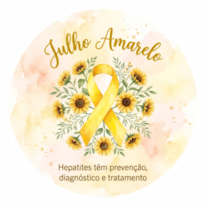 CAPA PAINEL REDONDO JULHO AMARELO | TECIDO PREMIUM  | VÁRIOS MODELOS - 1.50X1.50M E 50X50CM