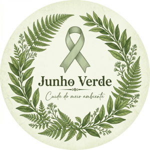 CAPA PAINEL REDONDO JUNHO VERDE | TECIDO PREMIUM  | VÁRIOS MODELOS - 1.50X1.50M E 50X50CM
