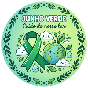 CAPA PAINEL REDONDO JUNHO VERDE | TECIDO PREMIUM  | VÁRIOS MODELOS - 1.50X1.50M E 50X50CM
