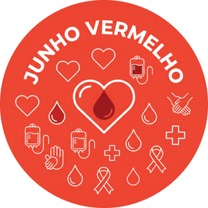 CAPA PAINEL REDONDO JUNHO VERMELHO | TECIDO PREMIUM  | VÁRIOS MODELOS - 1.50X1.50M E 50X50CM