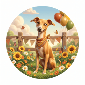 CAPA PAINEL REDONDO PET ANIMAIS | TECIDO PREMIUM  | VÁRIOS MODELOS - 1.50X1.50M E 50X50CM
