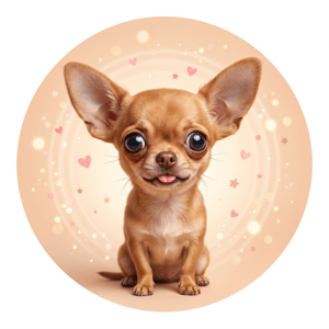 CAPA PAINEL REDONDO PET ANIMAIS | TECIDO PREMIUM  | VÁRIOS MODELOS - 1.50X1.50M E 50X50CM