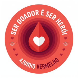 CAPA PAINEL REDONDO JUNHO VERMELHO | TECIDO PREMIUM  | VÁRIOS MODELOS - 1.50X1.50M E 50X50CM
