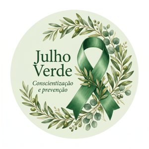 CAPA PAINEL REDONDO JULHO VERDE | TECIDO PREMIUM  | VÁRIOS MODELOS - 1.50X1.50M E 50X50CM