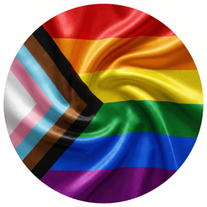 CAPA PAINEL REDONDO ORGULHO LGBTQIA+ | TECIDO PREMIUM  | VÁRIOS MODELOS - 1.50X1.50M E 50X50CM