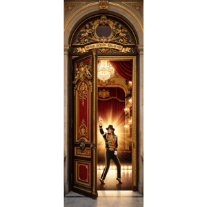 CAPA PAINEL PORTA MICHAEL JACKSON | TECIDO PREMIUM  | VÁRIOS MODELOS - 85cm x 2.10M