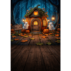 CAPA FUNDO FOTOGRÁFICO PET HALLOWEEN | TECIDO PREMIUM  | VÁRIOS MODELOS. - 1.20X1.70M