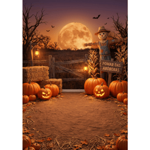 CAPA FUNDO FOTOGRÁFICO PET HALLOWEEN | TECIDO PREMIUM  | VÁRIOS MODELOS. - 1.20X1.70M