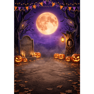 CAPA FUNDO FOTOGRÁFICO PET HALLOWEEN | TECIDO PREMIUM  | VÁRIOS MODELOS. - 1.20X1.70M
