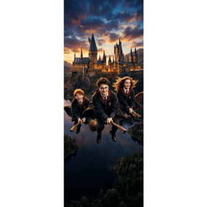 CAPA PAINEL PORTA HARRY POTTER | TECIDO PREMIUM  | VÁRIOS MODELOS - 85cm x 2.10M