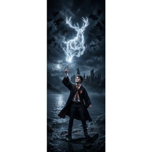 CAPA PAINEL PORTA HARRY POTTER | TECIDO PREMIUM  | VÁRIOS MODELOS - 85cm x 2.10M