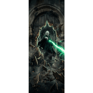CAPA PAINEL PORTA HARRY POTTER | TECIDO PREMIUM  | VÁRIOS MODELOS - 85cm x 2.10M