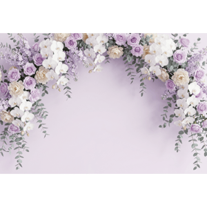 CAPA FUNDO FOTOGRÁFICO HORIZONTAL FLORAL | TECIDO PREMIUM  | VÁRIOS MODELOS - 2.20X1.50M