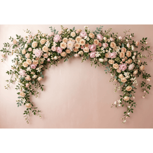 CAPA FUNDO FOTOGRÁFICO HORIZONTAL FLORAL | TECIDO PREMIUM  | VÁRIOS MODELOS - 2.20X1.50M