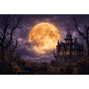 CAPA FUNDO FOTOGRÁFICO HORIZONTAL HALLOWEEN | TECIDO PREMIUM | VÁRIOS MODELOS - 1.50X2.20CM
