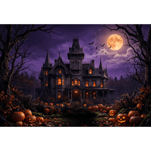 CAPA FUNDO FOTOGRÁFICO HORIZONTAL HALLOWEEN | TECIDO PREMIUM | VÁRIOS MODELOS - 1.50X2.20CM