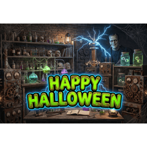 CAPA FUNDO FOTOGRÁFICO HORIZONTAL HALLOWEEN | TECIDO PREMIUM | VÁRIOS MODELOS - 1.50X2.20CM