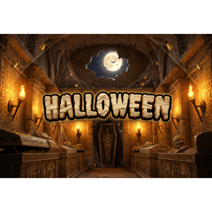 CAPA FUNDO FOTOGRÁFICO HORIZONTAL HALLOWEEN | TECIDO PREMIUM | VÁRIOS MODELOS - 1.50X2.20CM