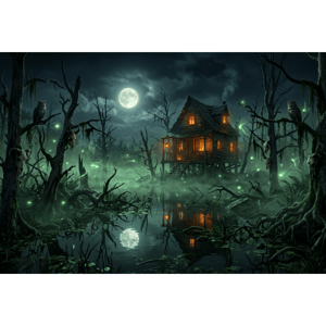 CAPA FUNDO FOTOGRÁFICO HORIZONTAL HALLOWEEN | TECIDO PREMIUM | VÁRIOS MODELOS - 1.50X2.20CM