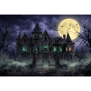 CAPA FUNDO FOTOGRÁFICO HORIZONTAL HALLOWEEN | TECIDO PREMIUM | VÁRIOS MODELOS - 1.50X2.20CM