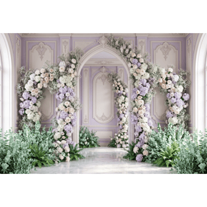 CAPA FUNDO FOTOGRÁFICO HORIZONTAL FLORAL | TECIDO PREMIUM  | VÁRIOS MODELOS - 2.20X1.50M