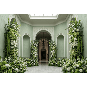 CAPA FUNDO FOTOGRÁFICO HORIZONTAL FLORAL | TECIDO PREMIUM  | VÁRIOS MODELOS - 2.20X1.50M