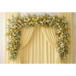 CAPA FUNDO FOTOGRÁFICO HORIZONTAL FLORAL | TECIDO PREMIUM  | VÁRIOS MODELOS - 2.20X1.50M