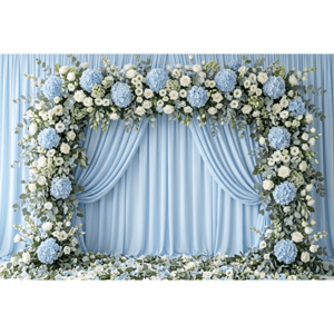 CAPA FUNDO FOTOGRÁFICO HORIZONTAL FLORAL | TECIDO PREMIUM  | VÁRIOS MODELOS - 2.20X1.50M