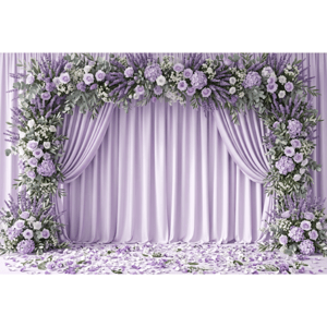 CAPA FUNDO FOTOGRÁFICO HORIZONTAL FLORAL | TECIDO PREMIUM  | VÁRIOS MODELOS - 2.20X1.50M