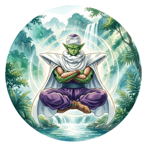 CAPA PAINEL REDONDO ANIME DRAGON BALL Z| TECIDO PREMIUM  | VÁRIOS MODELOS - 1.50X1.50M E 50X50CM