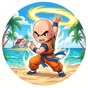 CAPA PAINEL REDONDO ANIME DRAGON BALL Z| TECIDO PREMIUM  | VÁRIOS MODELOS - 1.50X1.50M E 50X50CM