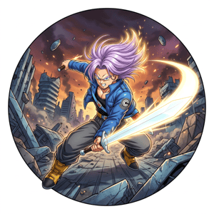 CAPA PAINEL REDONDO ANIME DRAGON BALL Z| TECIDO PREMIUM  | VÁRIOS MODELOS - 1.50X1.50M E 50X50CM