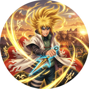 CAPA PAINEL REDONDO ANIME NARUTO| TECIDO PREMIUM  | VÁRIOS MODELOS - 1.50X1.50M E 50X50CM