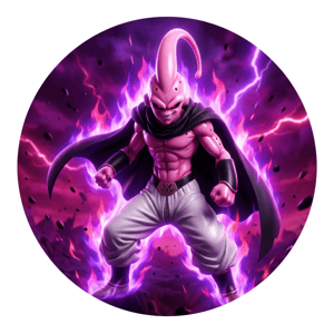CAPA PAINEL REDONDO ANIME DRAGON BALL Z| TECIDO PREMIUM  | VÁRIOS MODELOS - 1.50X1.50M E 50X50CM