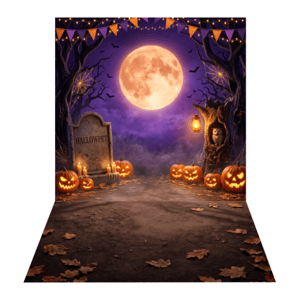 CAPA FUNDO FOTOGRÁFICO PET HALLOWEEN | TECIDO PREMIUM  | VÁRIOS MODELOS. - 1.20X1.70M