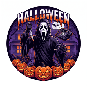 CAPA PAINEL REDONDO HALLOWEEN DIA DAS BRUXAS | TECIDO PREMIUM  | VÁRIOS MODELOS - 1.50X1.50M E 50X50CM