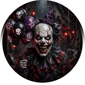 CAPA PAINEL REDONDO HALLOWEEN DIA DAS BRUXAS | TECIDO PREMIUM  | VÁRIOS MODELOS - 1.50X1.50M E 50X50CM