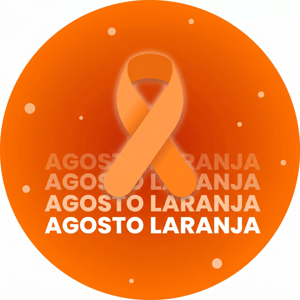 CAPA PAINEL REDONDO AGOSTO LARANJA | TECIDO PREMIUM  | VÁRIOS MODELOS - 1.50X1.50M E 50X50CM