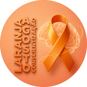 CAPA PAINEL REDONDO AGOSTO LARANJA | TECIDO PREMIUM  | VÁRIOS MODELOS - 1.50X1.50M E 50X50CM