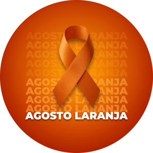 CAPA PAINEL REDONDO AGOSTO LARANJA | TECIDO PREMIUM  | VÁRIOS MODELOS - 1.50X1.50M E 50X50CM