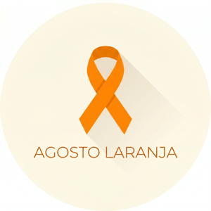 CAPA PAINEL REDONDO AGOSTO LARANJA | TECIDO PREMIUM  | VÁRIOS MODELOS - 1.50X1.50M E 50X50CM