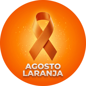 CAPA PAINEL REDONDO AGOSTO LARANJA | TECIDO PREMIUM  | VÁRIOS MODELOS - 1.50X1.50M E 50X50CM