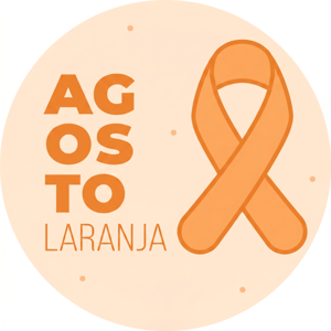 CAPA PAINEL REDONDO AGOSTO LARANJA | TECIDO PREMIUM  | VÁRIOS MODELOS - 1.50X1.50M E 50X50CM